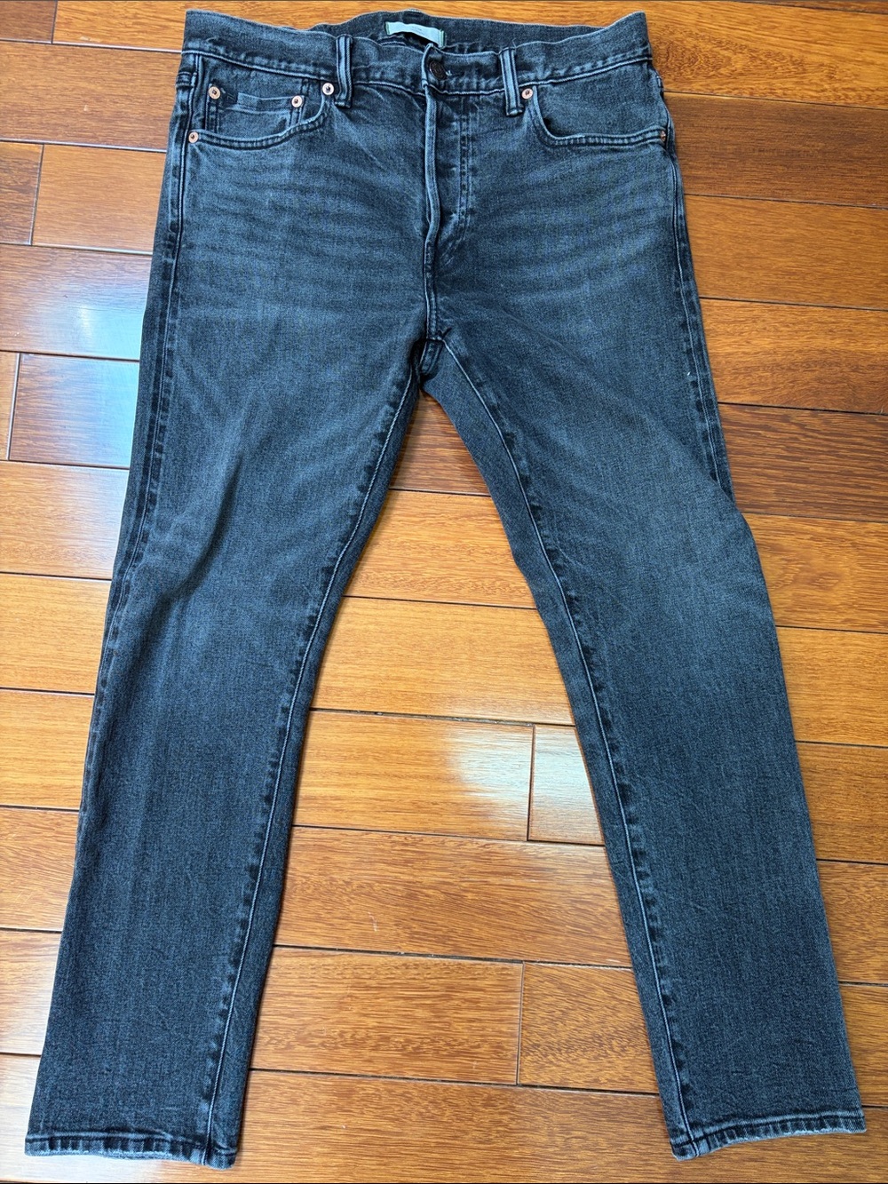 American Eagle Outfitters Slim Skinny Jeans in Washed Black